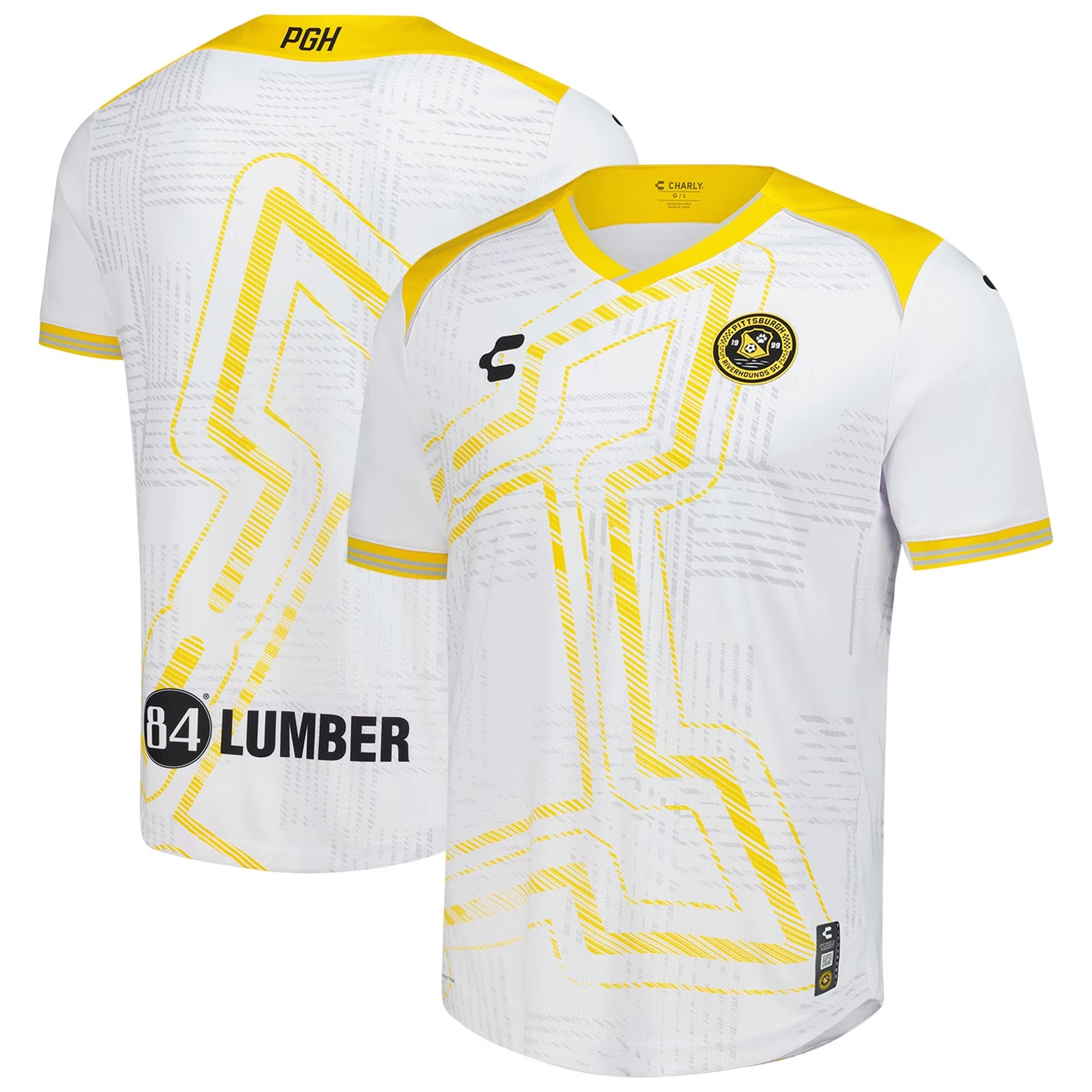 Espoor™ Pittsburgh Riverhounds SC Charly Third 2025/26 Authentic Jersey - White