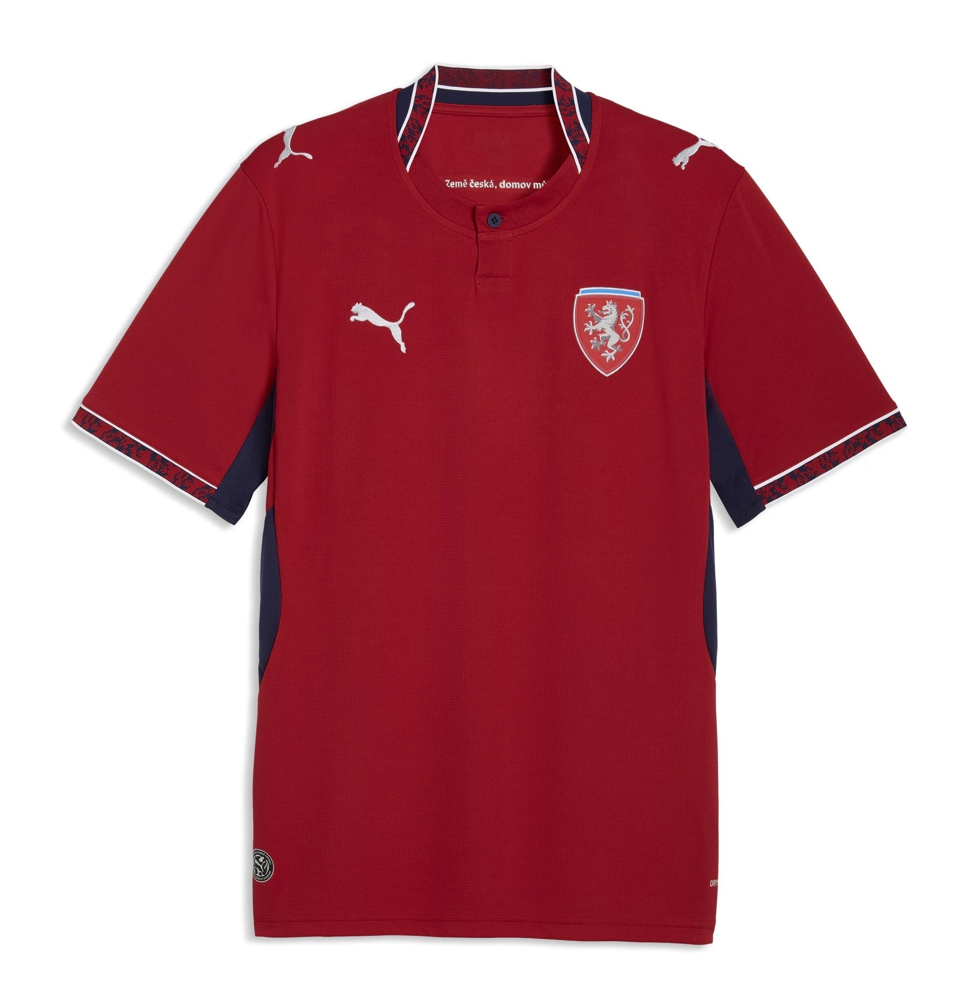 Espoor™ Puma Czech Republic National Team 2026 Home Supporter Edition Jersey – Red/Blue/White