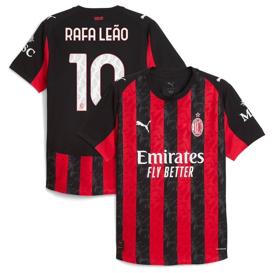 Espoor™ Rafael Leão AC Milan Puma 2025/26 Home Player Jersey - Red