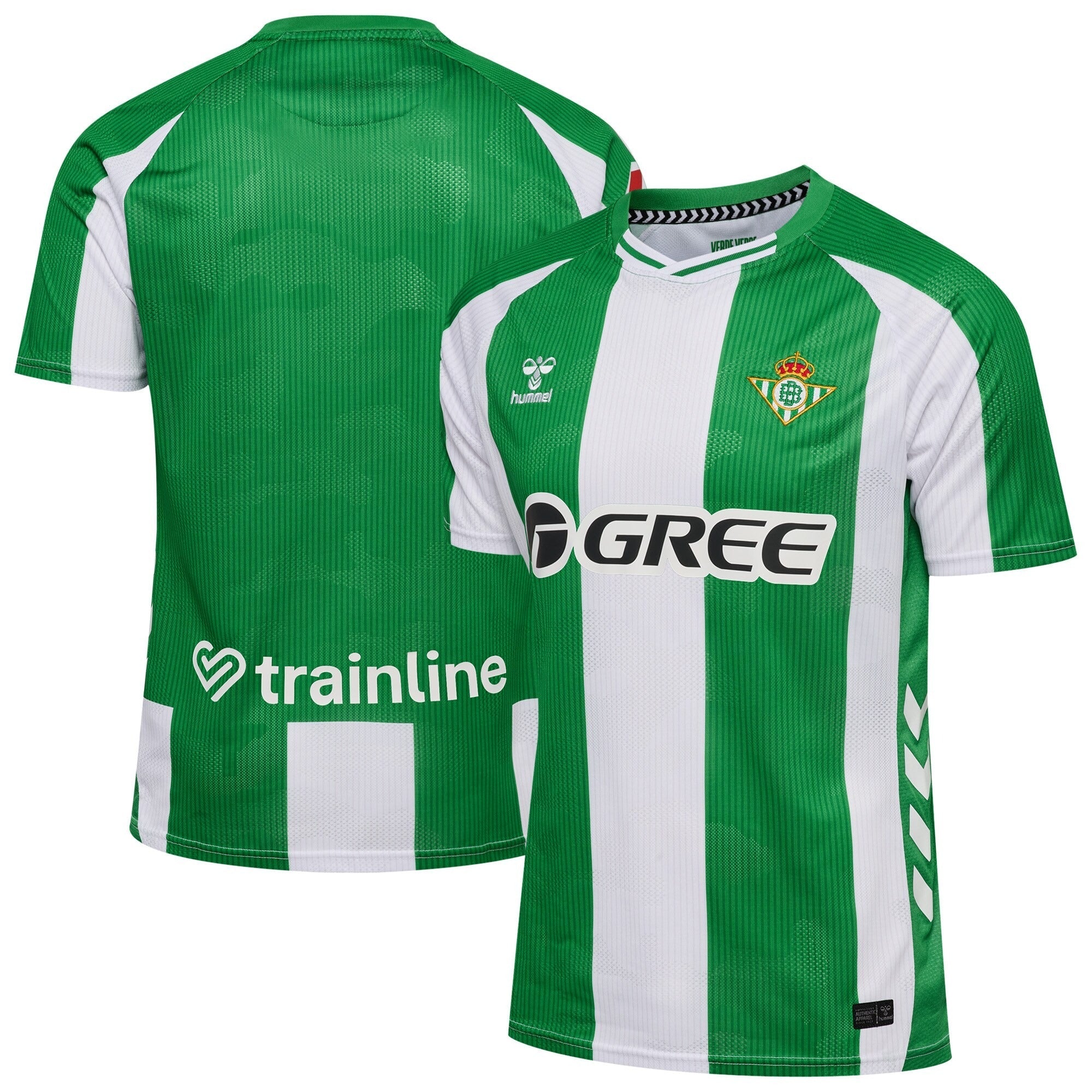 Espoor™ Real Betis Hummel Unisex Home 2025/26 Custom Jersey - Green