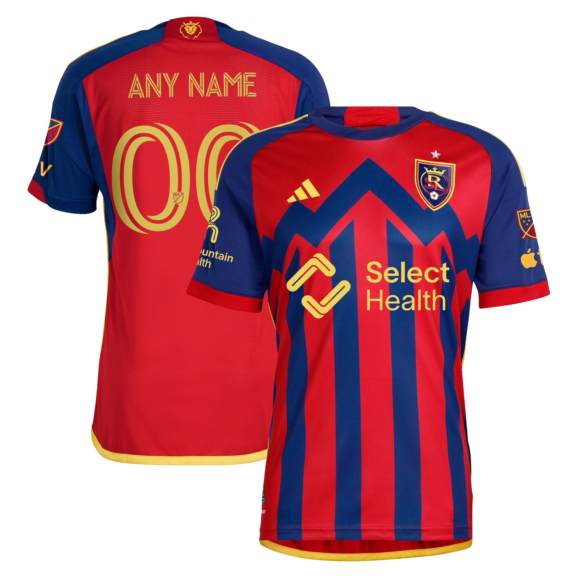 Espoor™ Real Salt Lake adidas 2024 Peak Utah Custom Jersey – Red