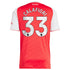 Espoor™ Riccardo Calafiori Arsenal adidas 2025/26 Home Player Jersey - Red