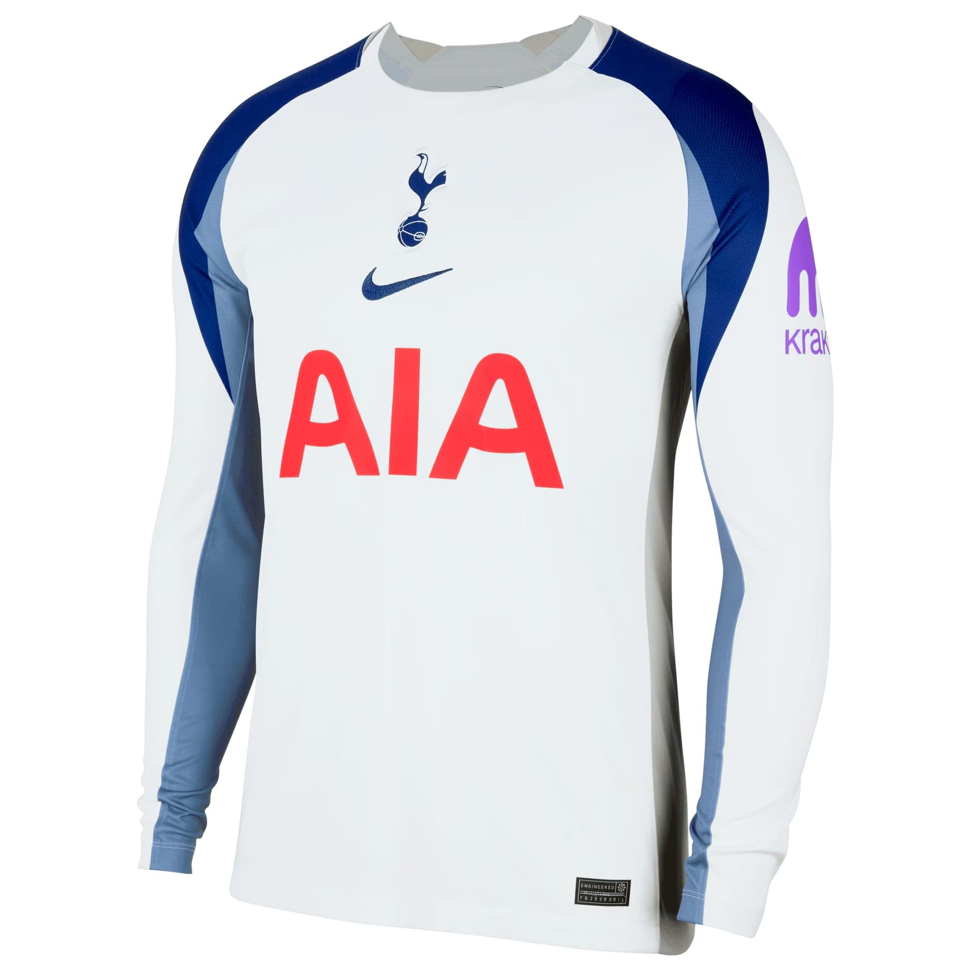 Espoor™ Richarlison Tottenham Hotspur Nike 2025/26 Home Long Sleeve Player Jersey - White