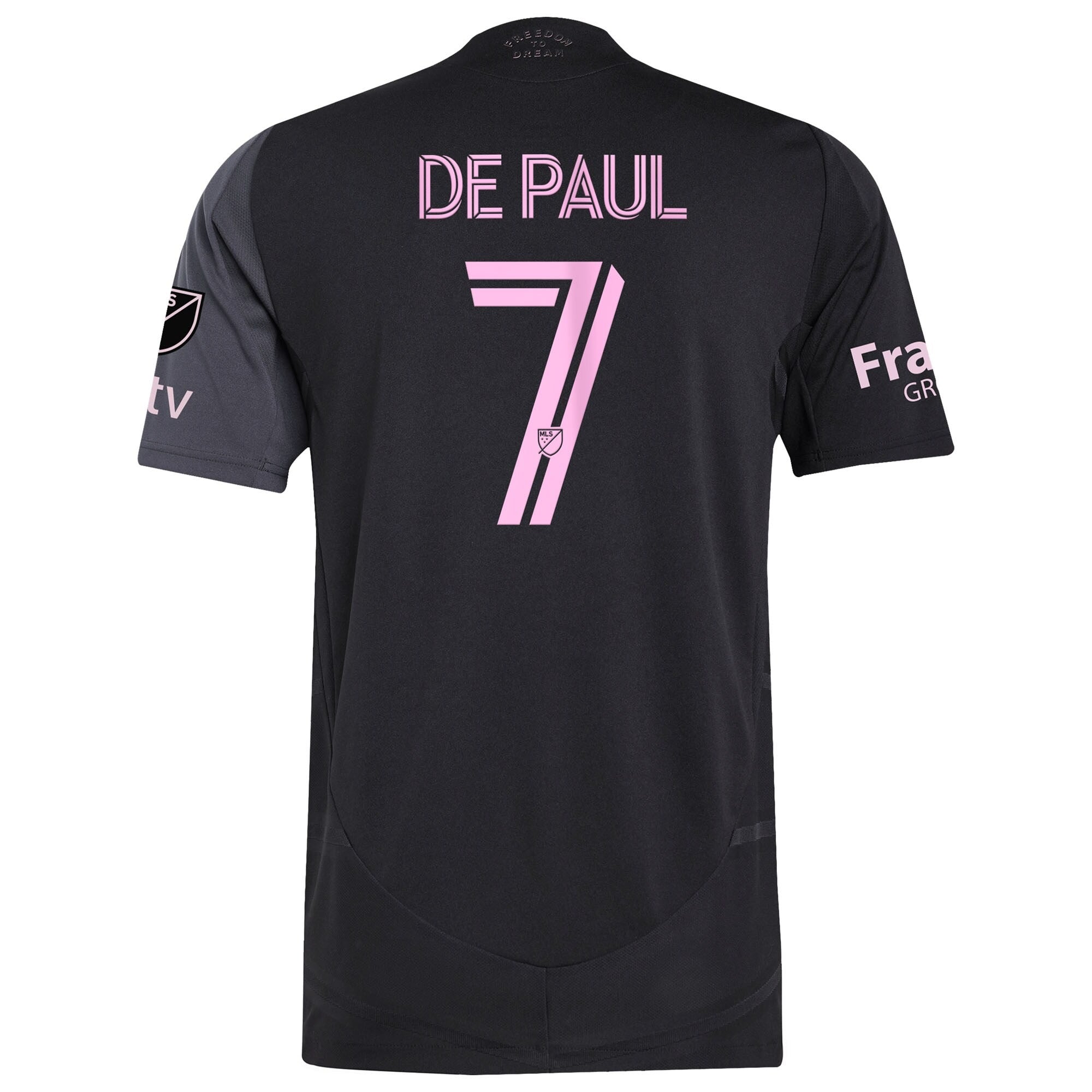 Espoor™ Rodrigo De Paul Inter Miami CF adidas 2025 The Fortitude Kit Player Jersey - Black