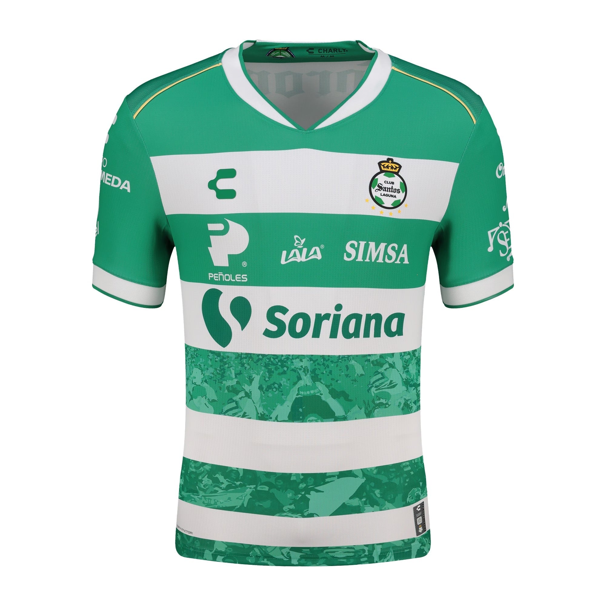Espoor™ Santos Laguna Charly 2025/26 Home Authentic Jersey - Green