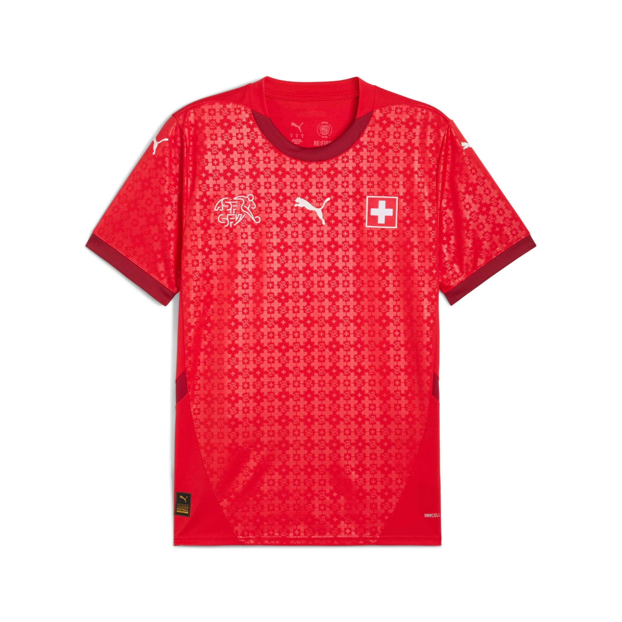 Espoor™ Switzerland National Team Puma 2025/26 Custom Jersey - Red