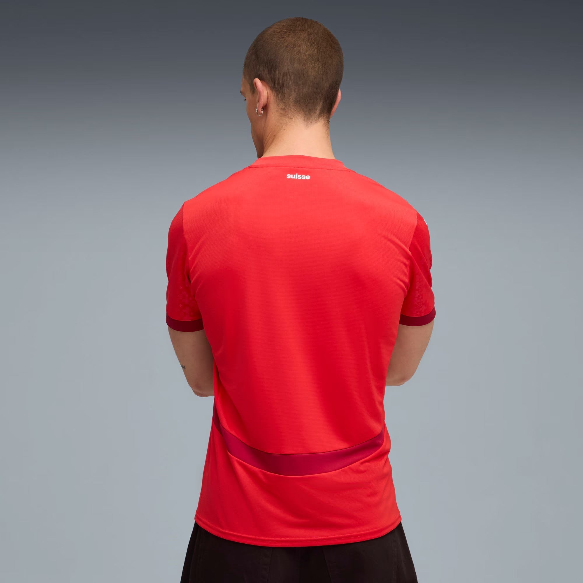 Espoor™ Switzerland National Team Puma 2025/26 Custom Jersey - Red
