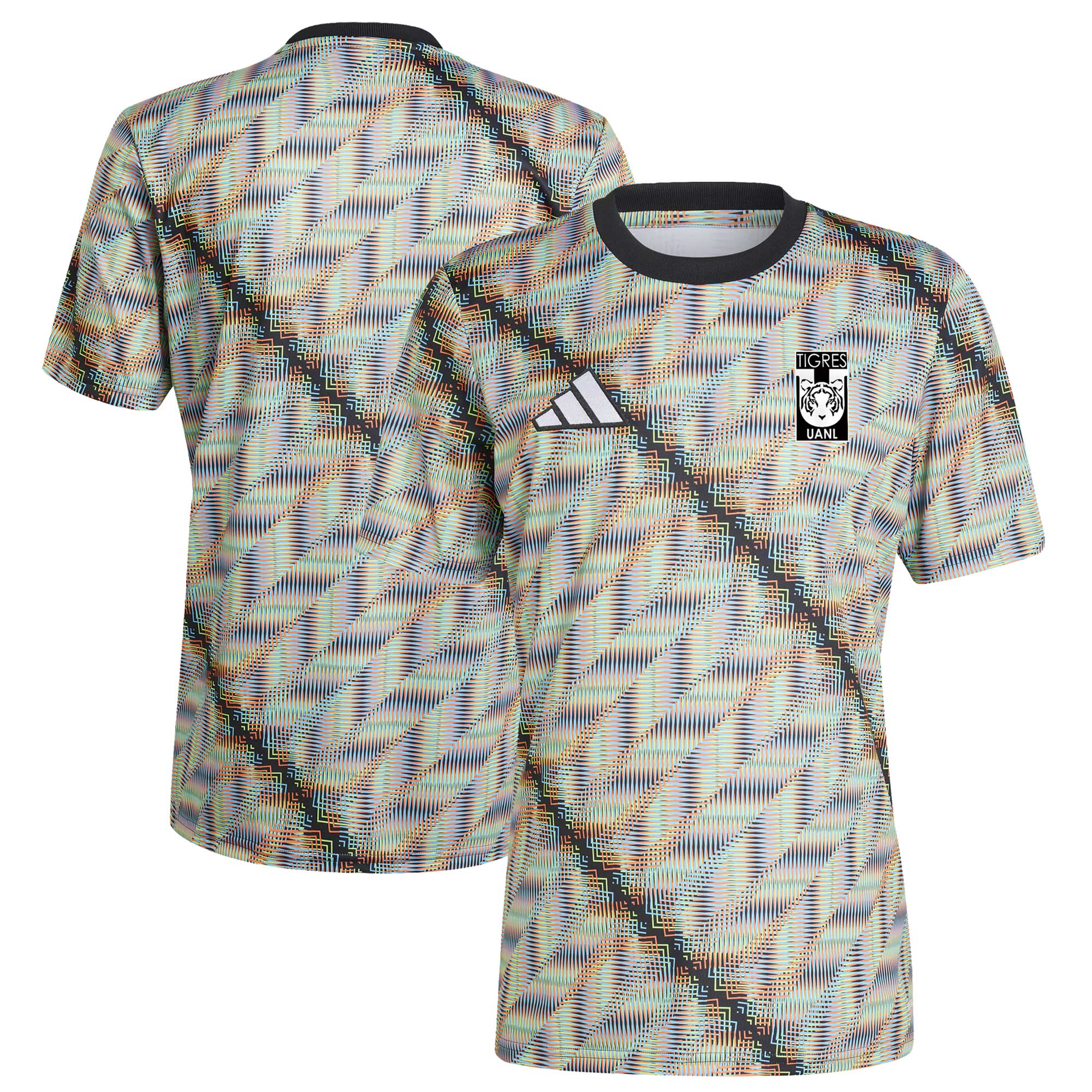 Espoor™ Tigres UANL adidas 2024/25 Hispanic Heritage Pre-Match Top - Green