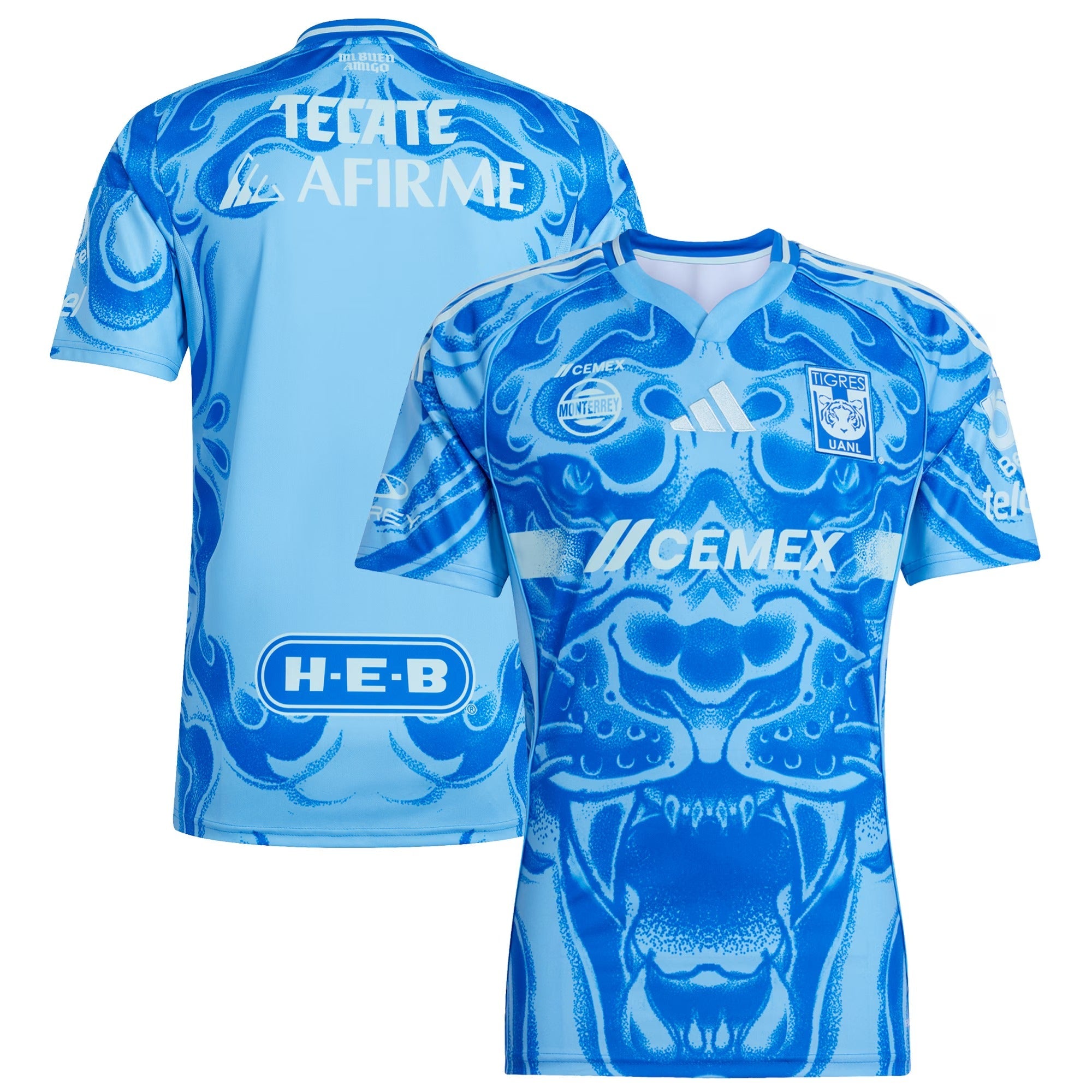 Espoor™ Tigres UANL adidas 2025/26 Away Jersey - Blue