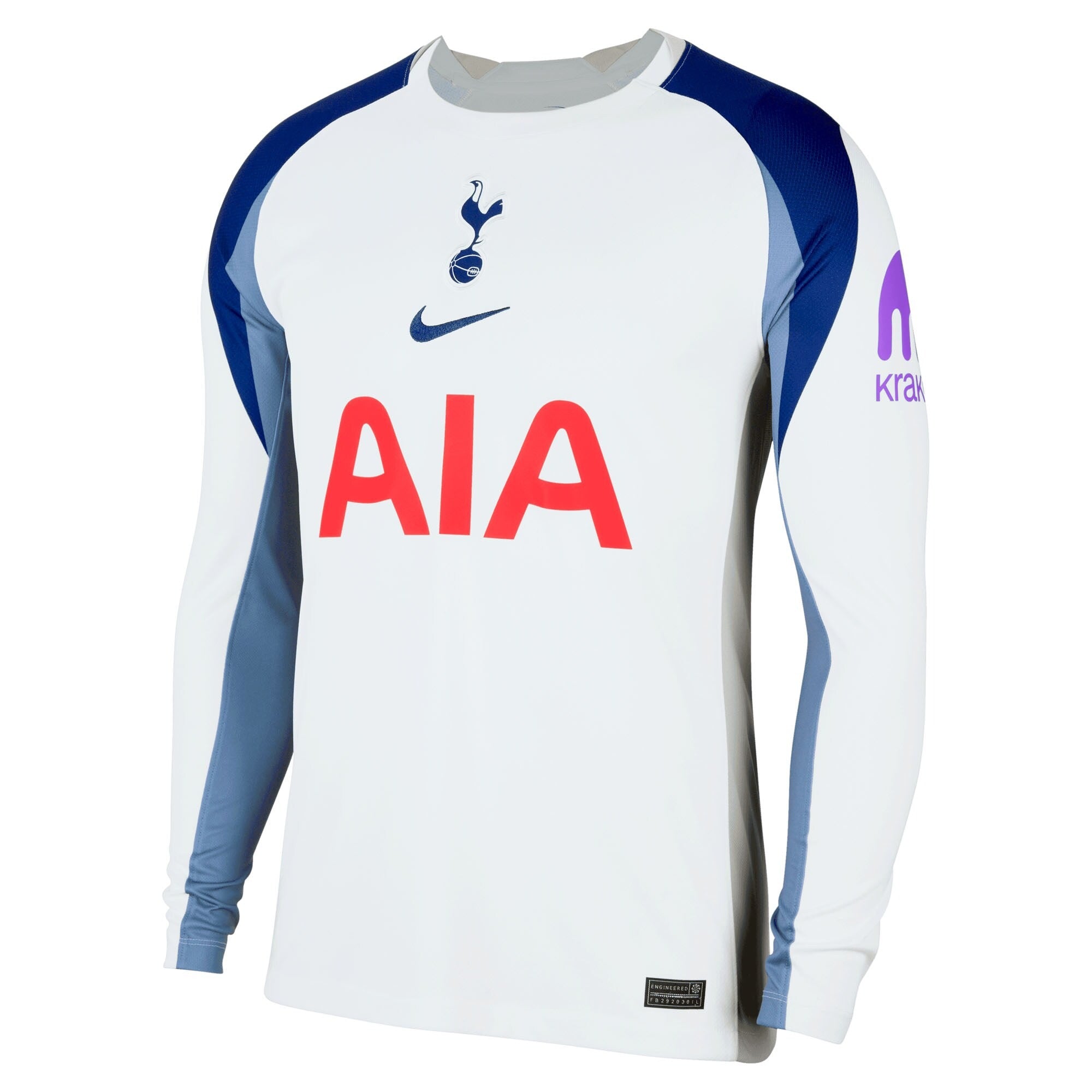 Espoor™ Tottenham Hotspur Nike 2025/26 Home Long Sleeve Jersey - White