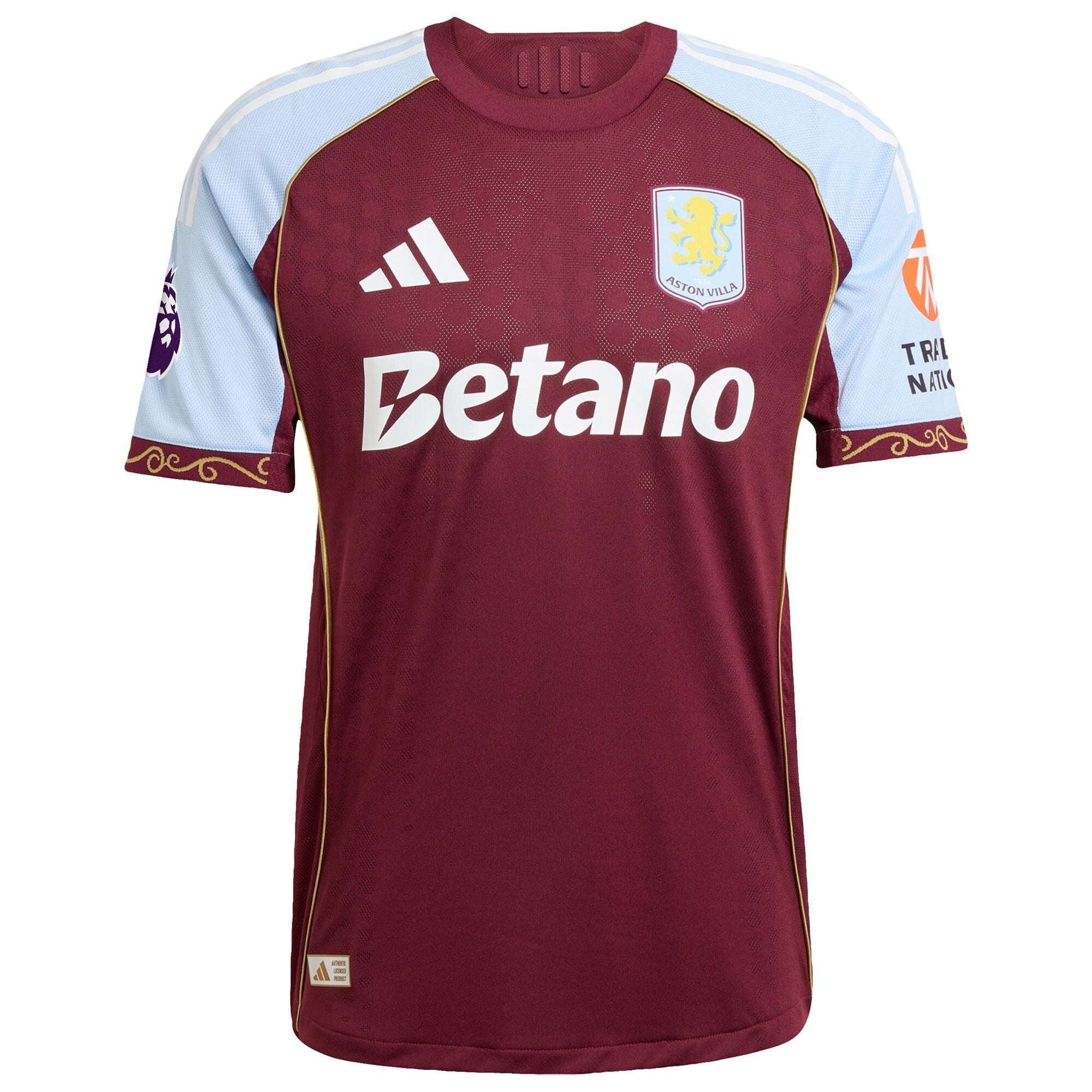 Espoor™ Tyrone Mings Aston Villa adidas 2025/26 Home Jersey - Claret