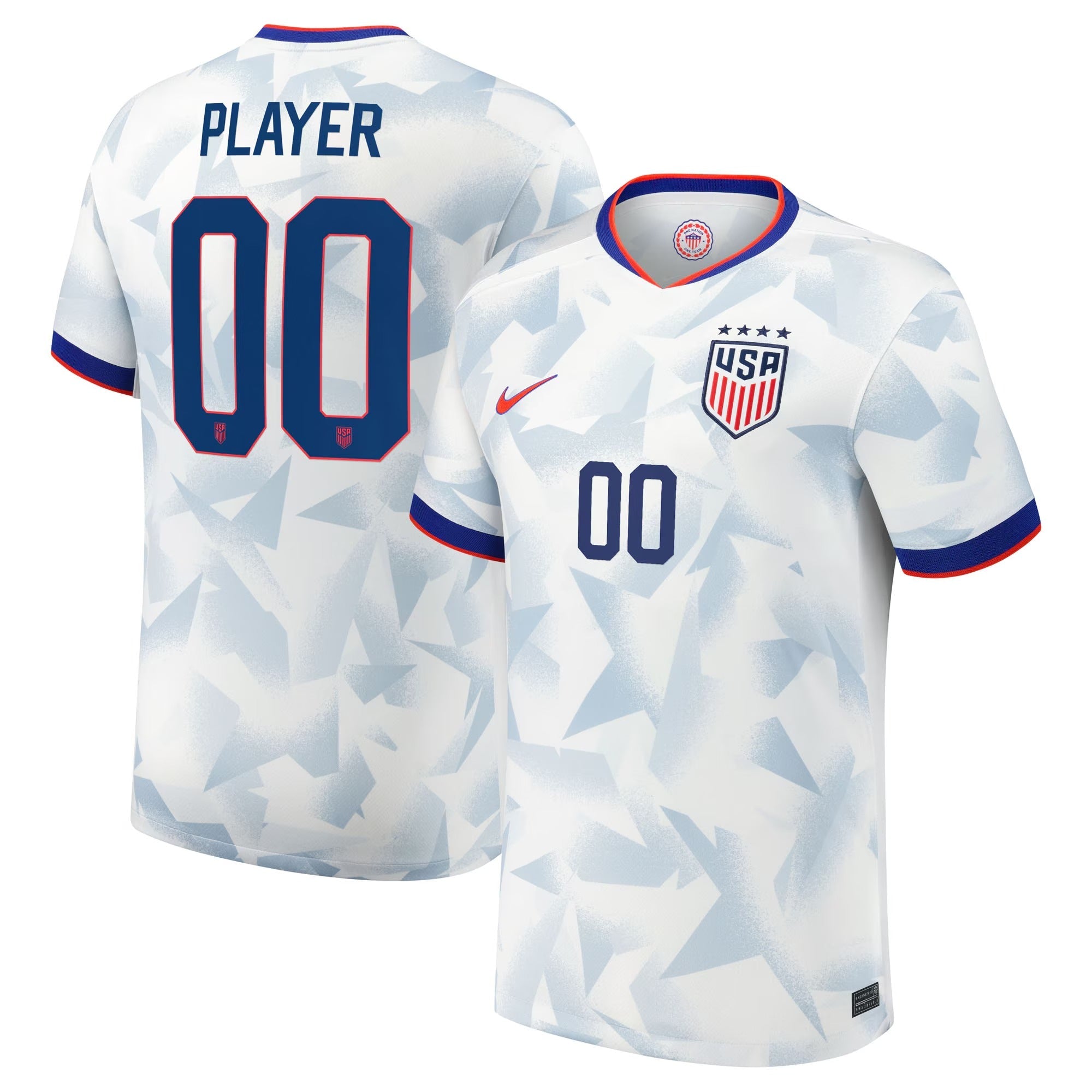 Espoor™ USWNT Nike 2025 Home Pick-A-Player Custom Jersey - White