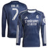 Espoor™ Vini Jr. Real Madrid adidas 2025/26 Home Long Sleeve Player Jersey - Blue