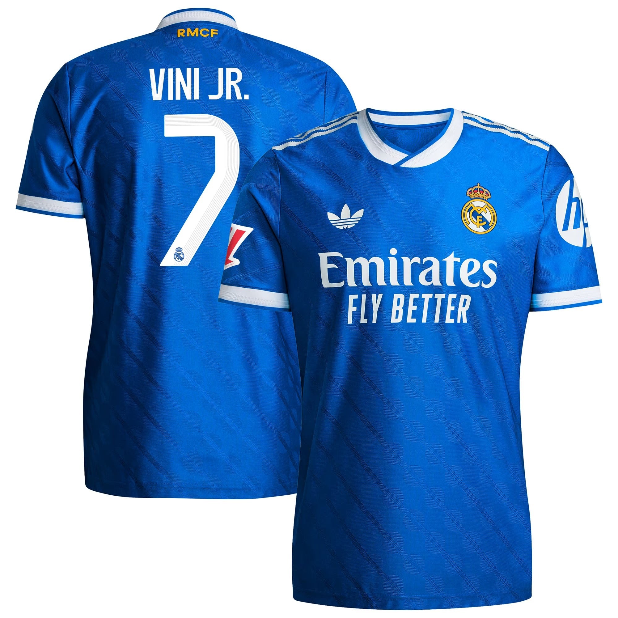 Espoor™ Vinicius Junior Real Madrid adidas 2025/26 Third Player Jersey - Blue