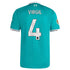 Espoor™ Virgil van Dijk Liverpool adidas 2025/26 Third Player Jersey - Green