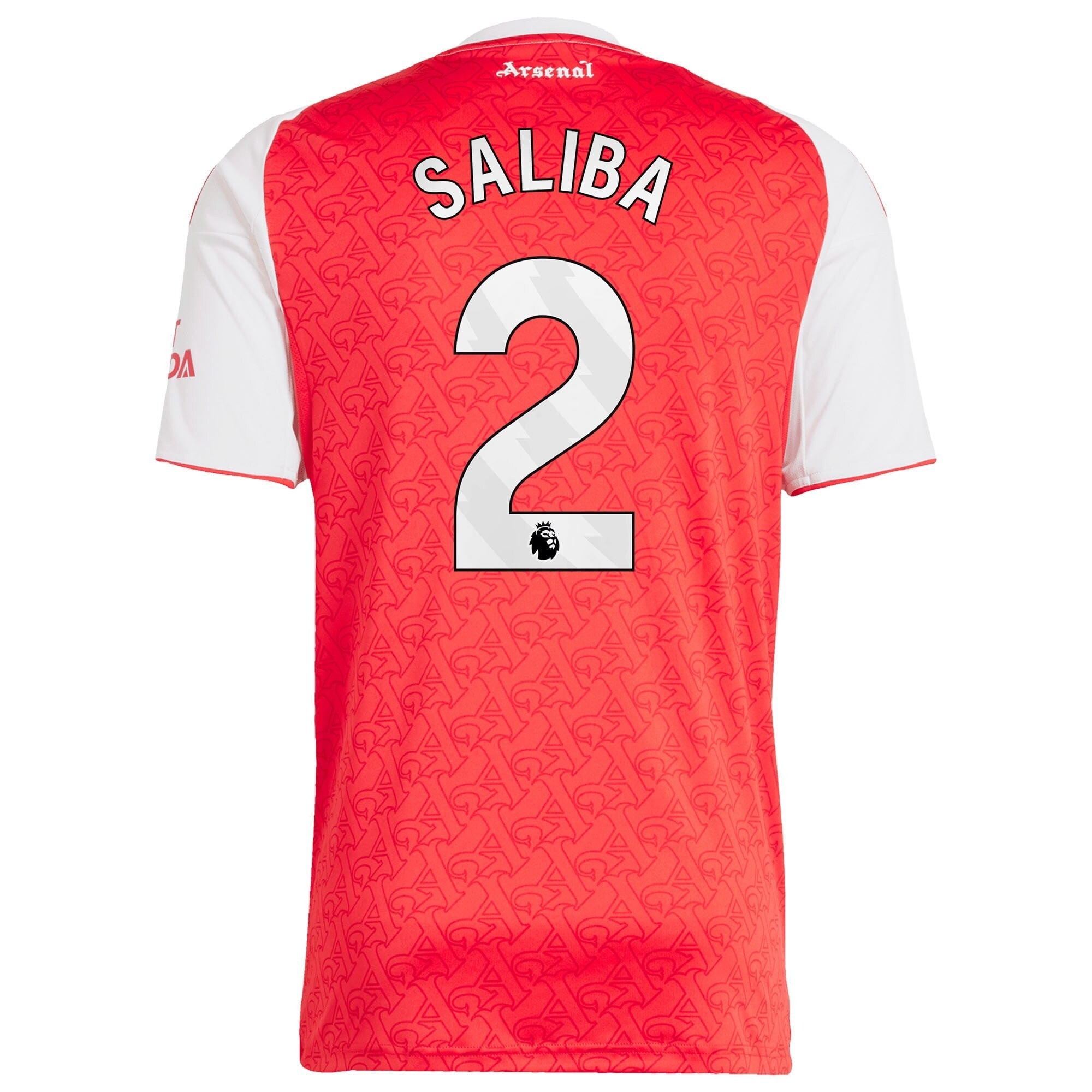 Espoor™ William Saliba Arsenal adidas 2025/26 Home Player Jersey - Red