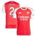 Espoor™ William Saliba Arsenal adidas 2025/26 Home Player Jersey - Red