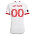 adidas Toronto FC 2025 kit white jersey with red accents and customizable name and number on back