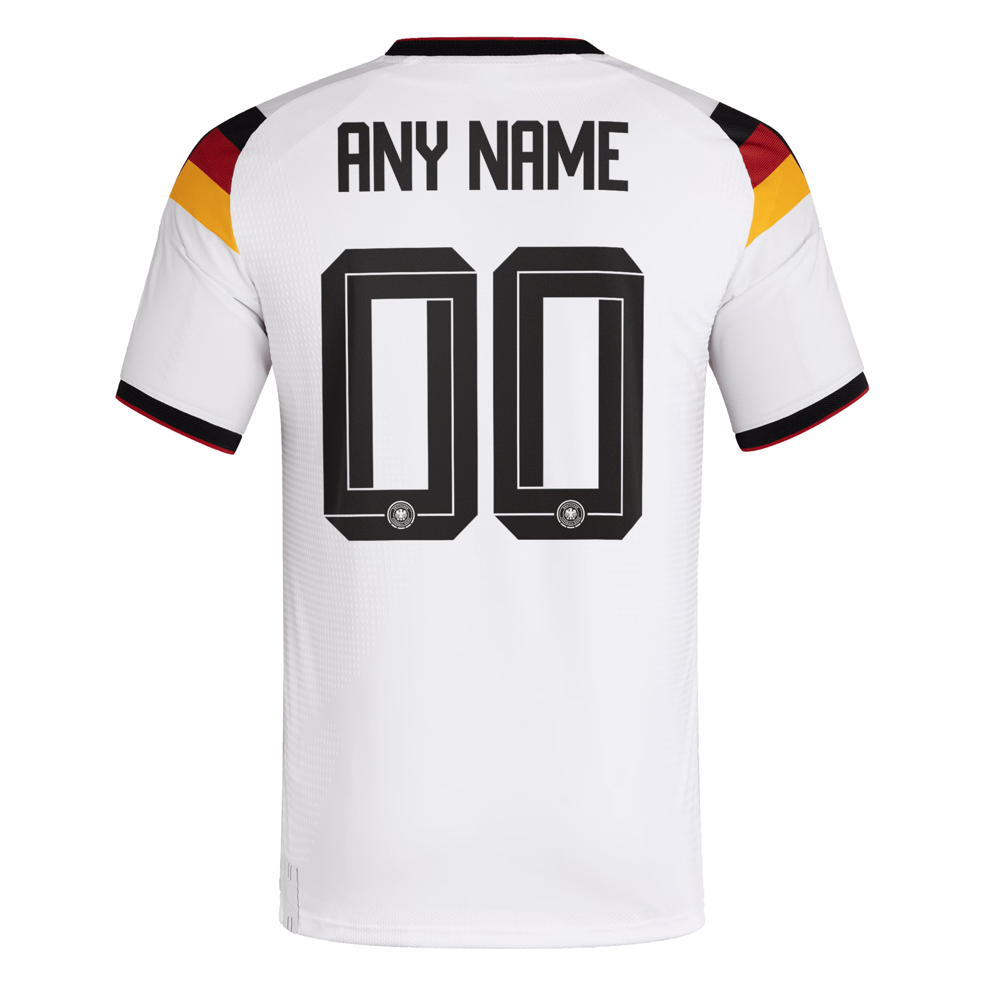 Espoor™ adidas Germany National Team 2026 Home Player Edition Custom Jersey – White/Black/Gold