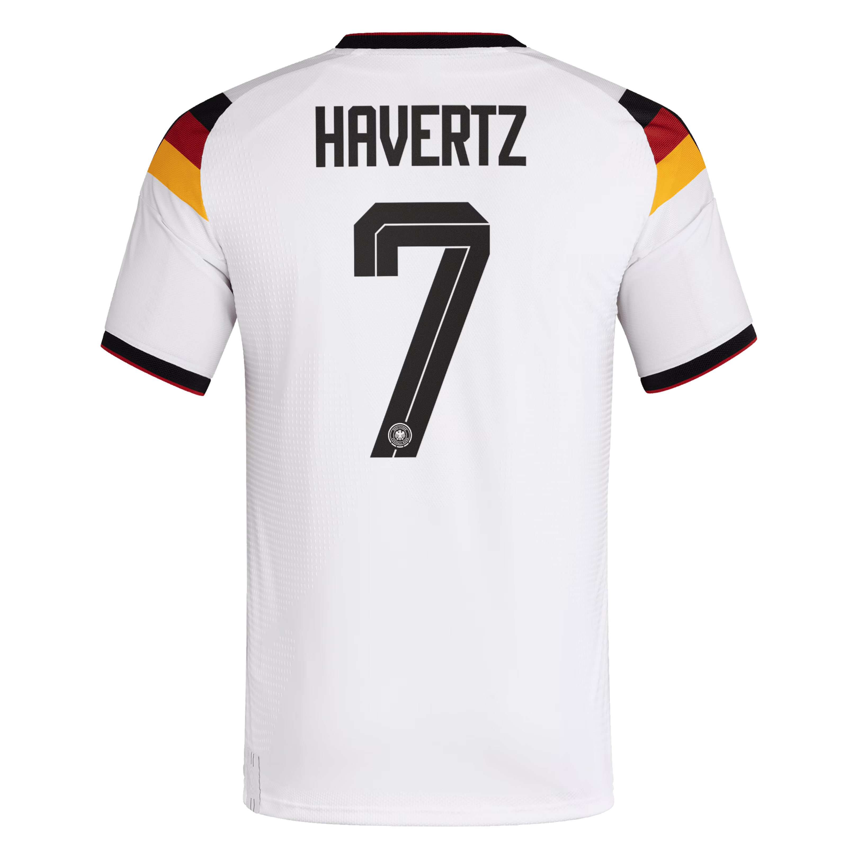 Espoor™ adidas Germany National Team 2026 Home Player Edition Jersey – Kai Havertz #7 – White/Black/Gold