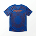 espoor™ Men's Cobalt & Ember Kinetic Soccer Jersey - V-Neck Performance Kit