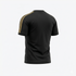 espoor™ Men's Elite Knight Soccer Jersey - Black & Gold Performance Edition