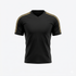 espoor™ Men's Elite Knight Soccer Jersey - Black & Gold Performance Edition