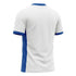 espoor™ Men's Frost Vanguard Soccer Jersey - Arctic White & Cobalt Edition