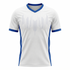 espoor™ Men's Frost Vanguard Soccer Jersey - Arctic White & Cobalt Edition